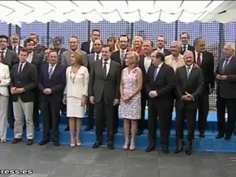 Los populares, unidos ante los recortes