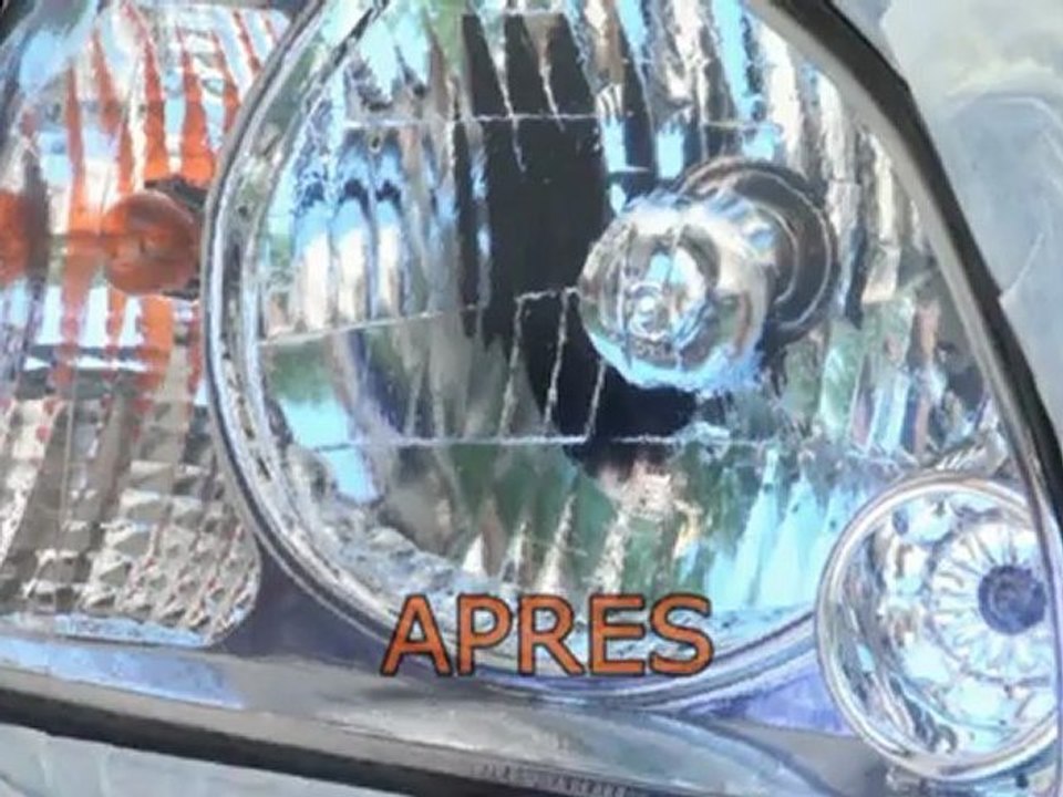 Rénovation des optiques de phares opaques, ternies ou jaunies.