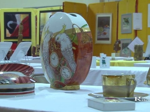 Exposition de Matières Formes et Couleurs à Magalas en juillet