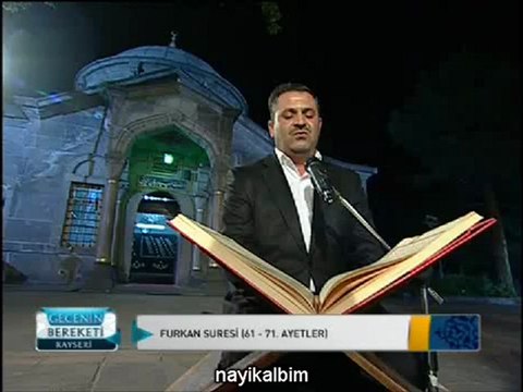 1 Yasin Çiftçi Furkan süresi KAYSERİ Gecenin bereketi 2012 STV