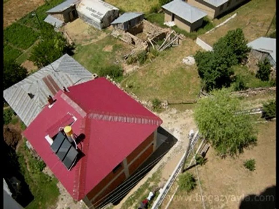 Gümüşhane Şiran Boğazyayla Köyü Üstten görünüm