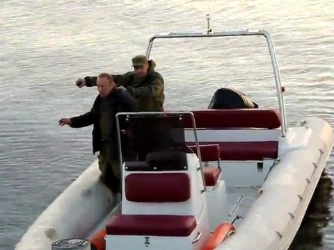 Pêcher à la grenade en Russie