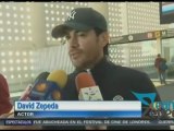 David Zepeda @davidzepeda1, Angelique Boyer y Mark Tacher rumbo a Mérida para iniciar grabaciones