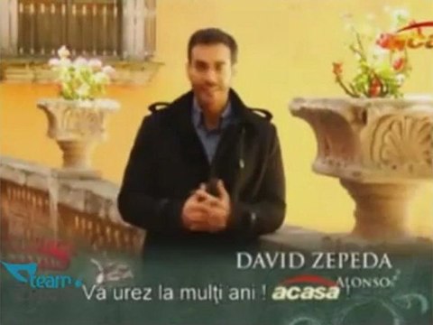 David Zepeda @davidzepeda1 felicita a ACASA por su aniversario