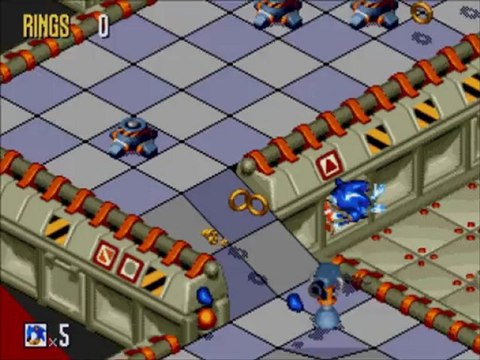 Let's Play Sonic 3D Blast #7 Panic Puppet