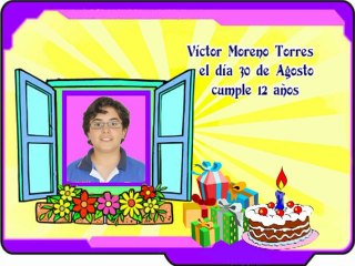 CUMPLEAÑOS DE AGOSTO 12