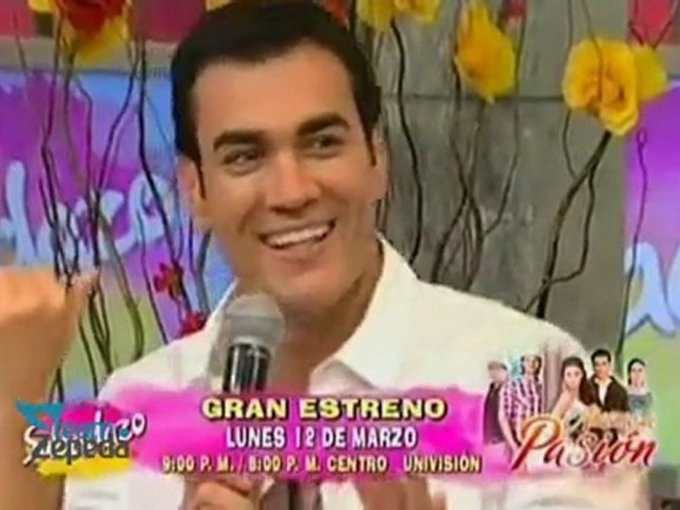 David Zepeda @davidzepeda1 y elenco de ADP en SabadazoUSA