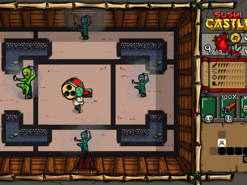 CGRundertow SUSHI CASTLE for Xbox 360 Video Game Review