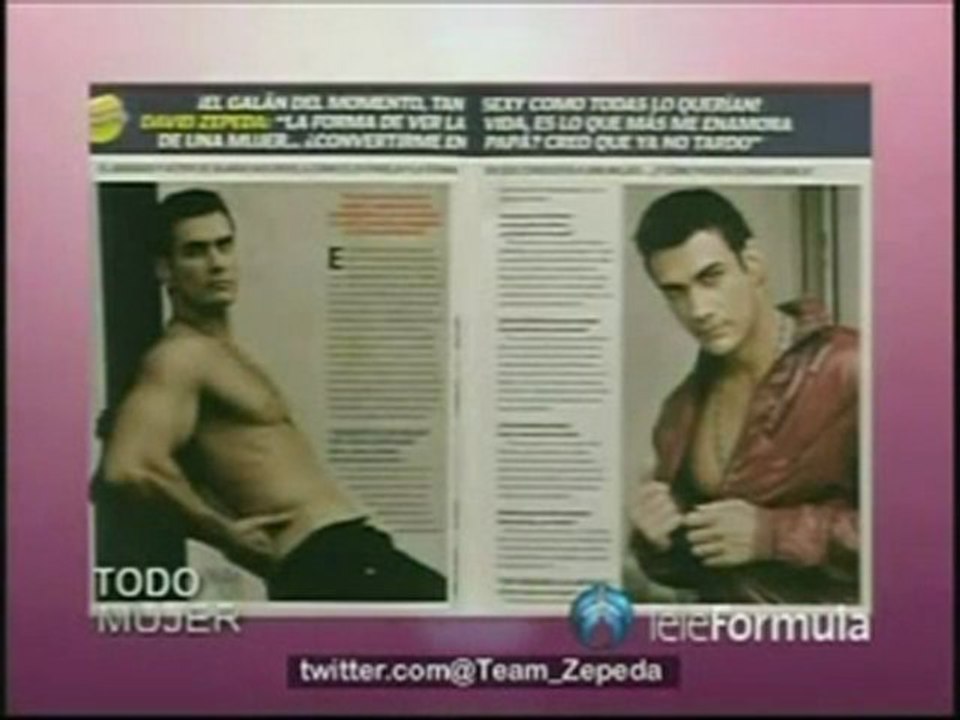 Hablan sobre David Zepeda @davidzepeda1 en TPLM