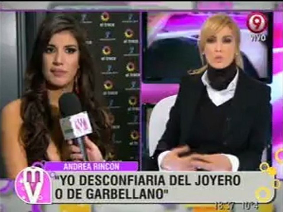 Habló Andrea Rincón de Moria