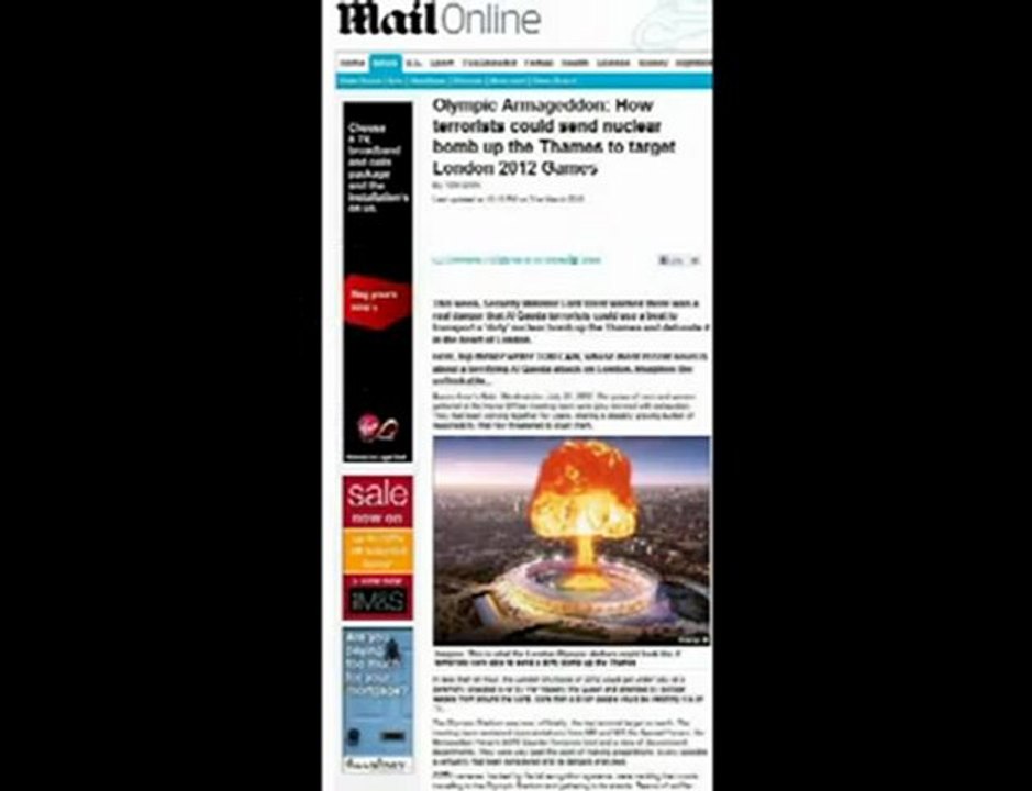 31jul12 Conspirationisme : attentat aux JO de Londres