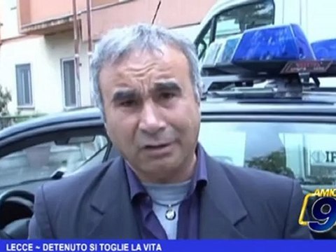 Lecce | Detenuto si toglie la vita