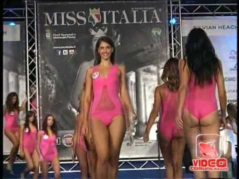 Napoli - Alla Rotonda Diaz incoronata miss Napoli Antonietta Delle Cave (28.07.12)