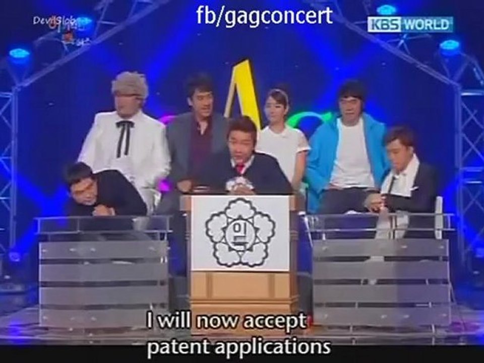 'Selfish Patent Office'  Gag Concert  Gag Concert E652 ( ENGSUB) 15 july 2012@kbsw