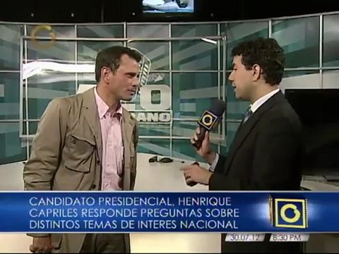 Capriles: Los venezolanos saben dónde está el ventajismo