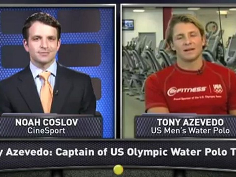 Olympics: US Water Polo Team's Azevedo