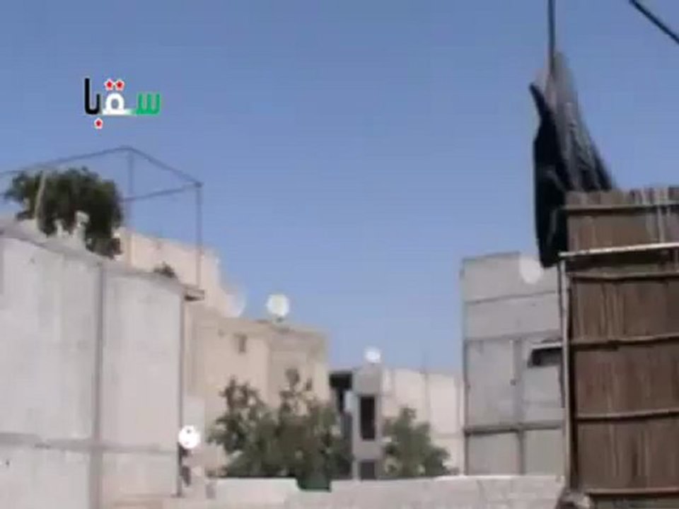 Syria فري برس  ريف دمشق سقبا أصوات قصف عنيف جدا باستخدام   30 7 2012  ج1 Damascus