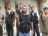 Syria فري برس حلب بيان من افراد لواء التوحيد بالسيطرة على حي السكري  30 7 2012 Aleppo