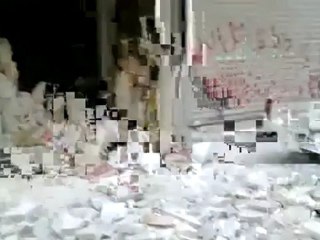 Download Video: Syria فري برس حلب  صلاح الدين  أثار القصف على المباني والممتلكات 10 رمضان  29 7 2012 ج1 Aleppo