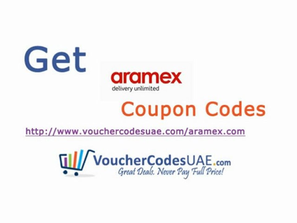 Aramex Coupon Codes