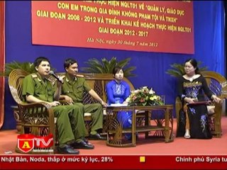 ANTÐ - Tổng kết 5 năm Nghị quyết liên tịch 01 Công an và Hội phụ nữ TP Hà Nội