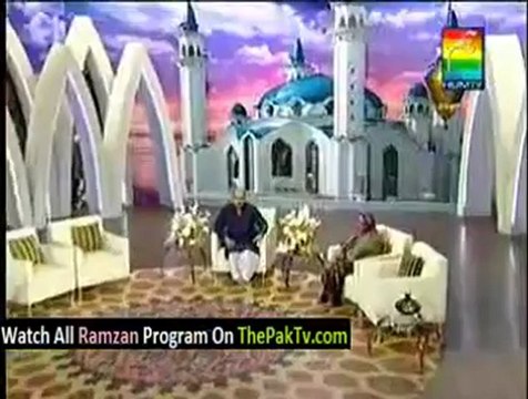Noor e Ramzan Hum Ke Saath By Hum TV - 30h July 2012 (Aftar) - Part 1