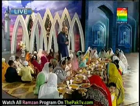 Noor e Ramzan Hum Ke Saath By Hum TV - 30h July 2012 (Aftar) - Part 8