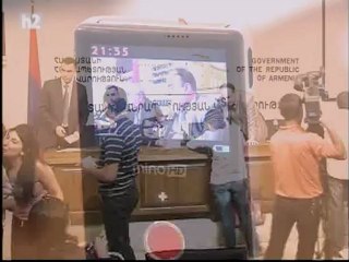 Press Conference of the "Regulatory Guillotine". Armenian Second TV reportage