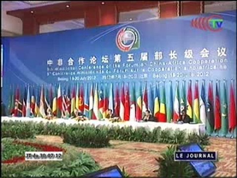 5ème conférence ministérielle du forum sur la coopération sino-africaine