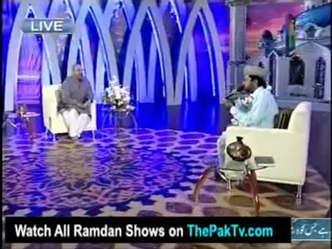 Noor e Ramzan Hum Ke Saath By Hum TV - 31st July 2012 (Seher) - Part 5