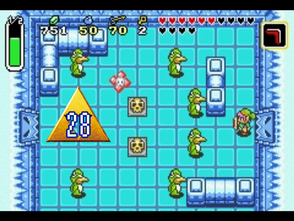 Défi Zelda 3 : 0 Game Over - 28 Glissade glacée