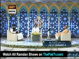 Faizan-e-Ramzan By Ary Digital - 31st July 2012 (Seher) Part 2