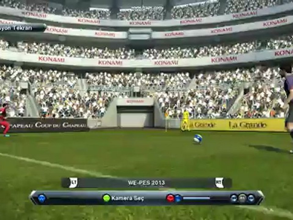 Pes 2013 Demo İbrahimovic Süper gol