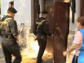 Pussy Riot members arrive for second day of trial