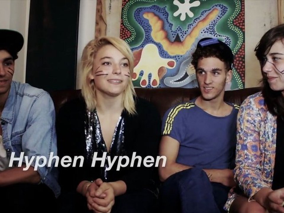 Hyphen Hyphen | Electro Rock Disco Punk | ITW FROM PARIS