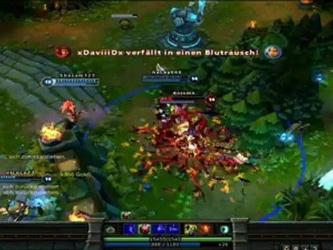 Lets play League of Legends (HD) - Zyra ein bisschen flamen darf jeder Part 2