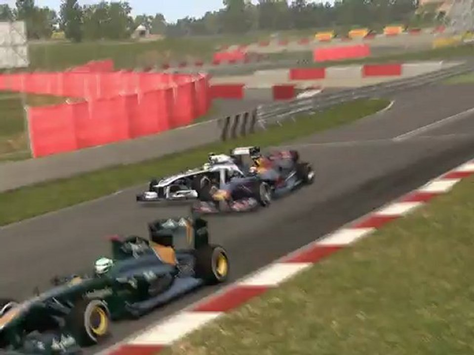 F1 2011 - GP d'Espagne - Kier vs Webber (1)