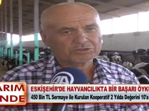 ESKİŞEHİR’DE HAYVANCILIKTA BİR BAŞARI ÖYKÜSÜ