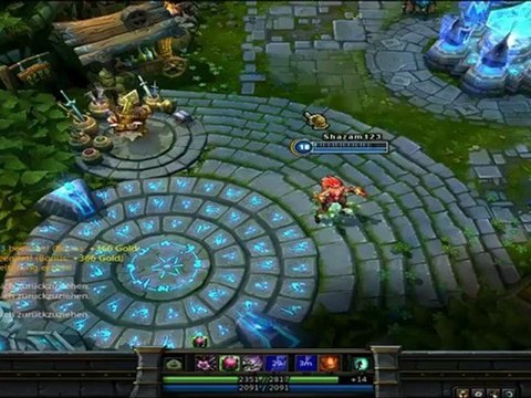 Lets play League of Legends (HD) - Zyra ein bisschen flamen darf jeder (Part 3)
