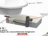 Siphon PMR Nicoll pour accessibilité sanitaire