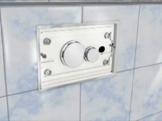 Plaque de commande bati-support par Nicoll