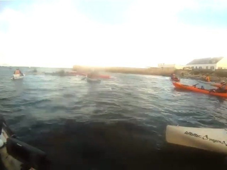 Labrax cup 2012, Open kayak des Glénan (UFAPPS) vu par l'équipe 13 SRF-Almomail pêche