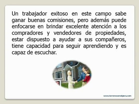 Un Agente Inmobiliario Exitoso En La Compra Y Venta De Terrenos - Parte 2