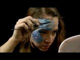 Dolphin face painting tutorial and how to.