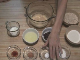 Banana Oat Bars part 1