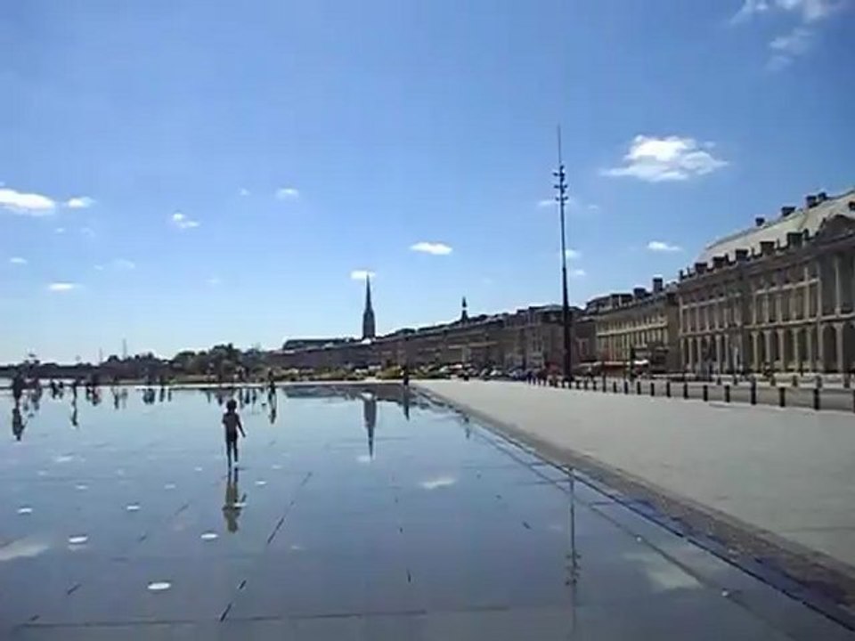 Quentin et Adrien  miroir d'eau