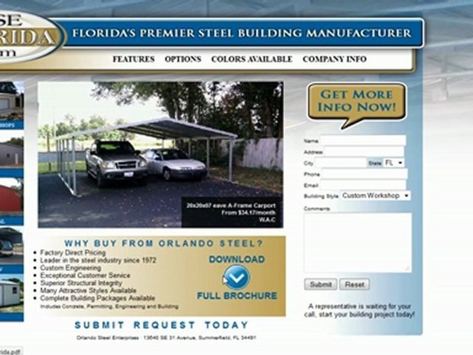 Your Tampa Carport Solution-OSE Florida