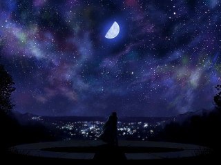 Hanbun no Tsuki ga Noboru Sora Full OP (Aoi Koufuku)