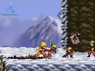 Goku Vs Naruto 2 - 1min preview lol