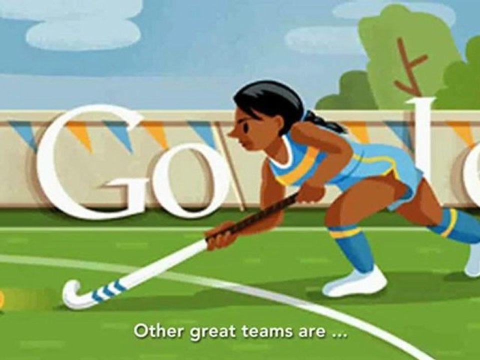 London 2012 Hockey doodle